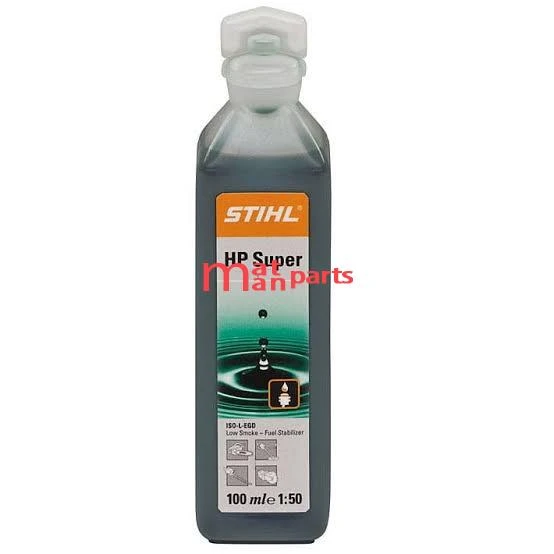 Stihl λάδι 2Τ mix δίχρονων κινητήρων συσκευασία 100ml πράσινο