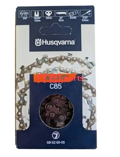 Αλυσίδα αλυσοπριόνου husqvarna βήμα 3/8 058-1,5